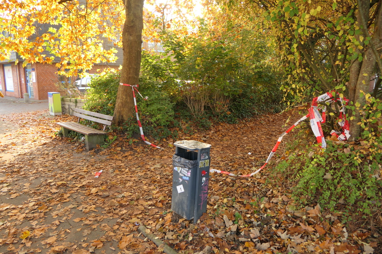 Auch am Vormittag ist die Polizei noch im Einsatz.