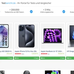 Testbericht.de Screenshot