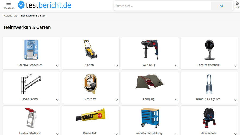 Testbericht.de ist eines der führenden Vergleichsportale