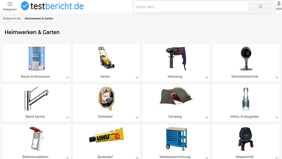 Testbericht.de ist eines der führenden Vergleichsportale