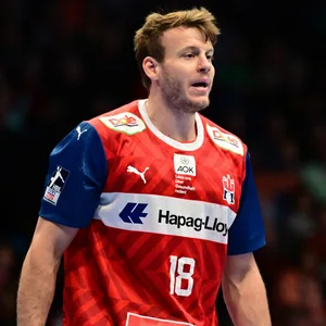 Dino Corak im Trikot der Hamburger Handballer