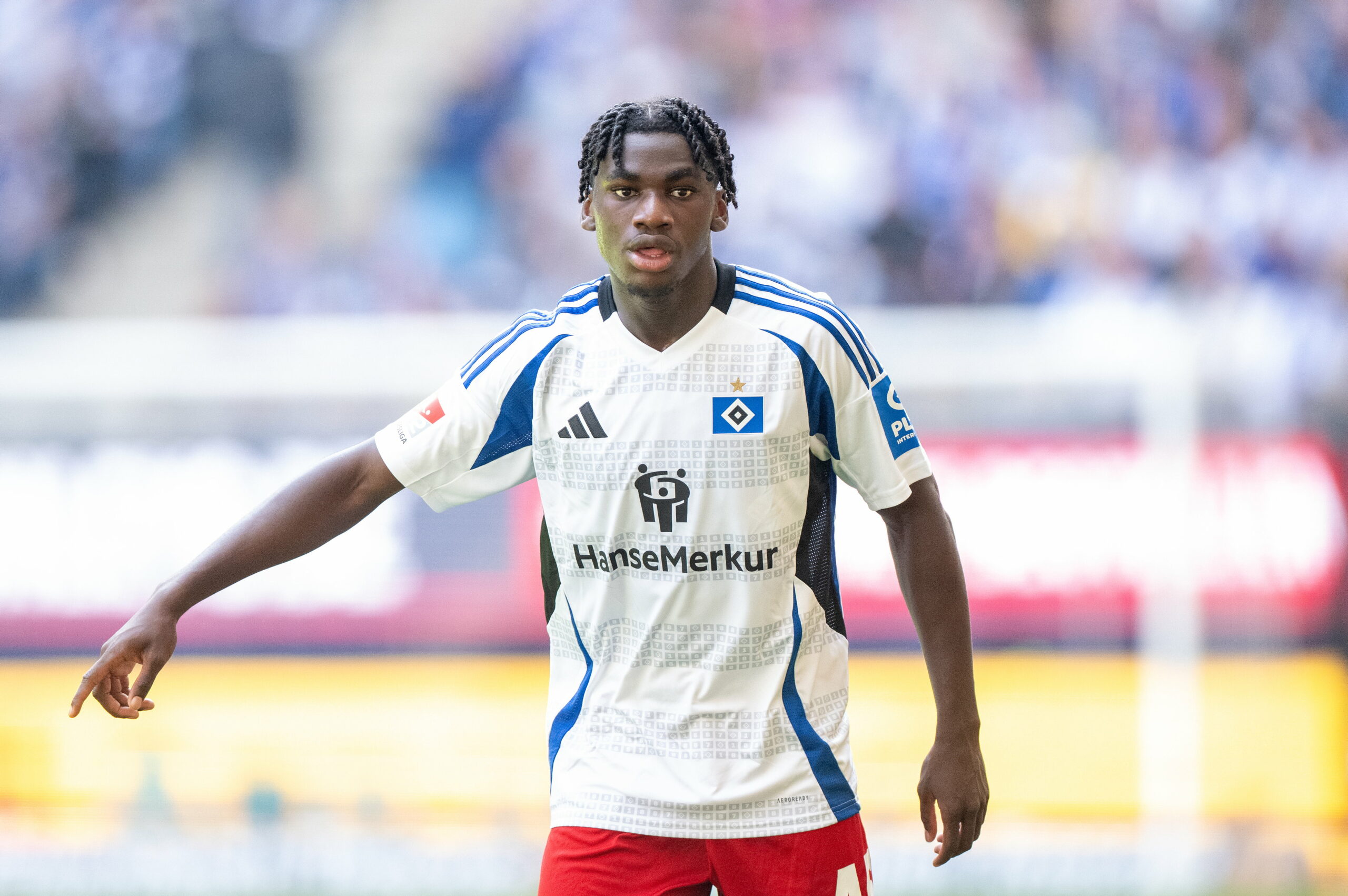 Fabio Baldé steht bis Sommer 2029 beim HSV unter Vertrag.