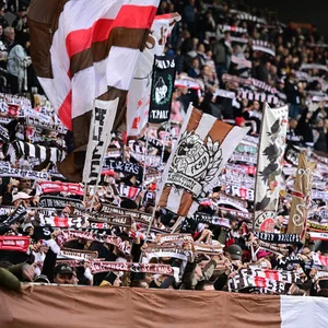 St. Pauli-Fans am Millerntor