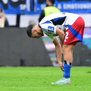 Frust bei William Mikelbrencis und dem HSV nach dem Nürnberg-Spiel