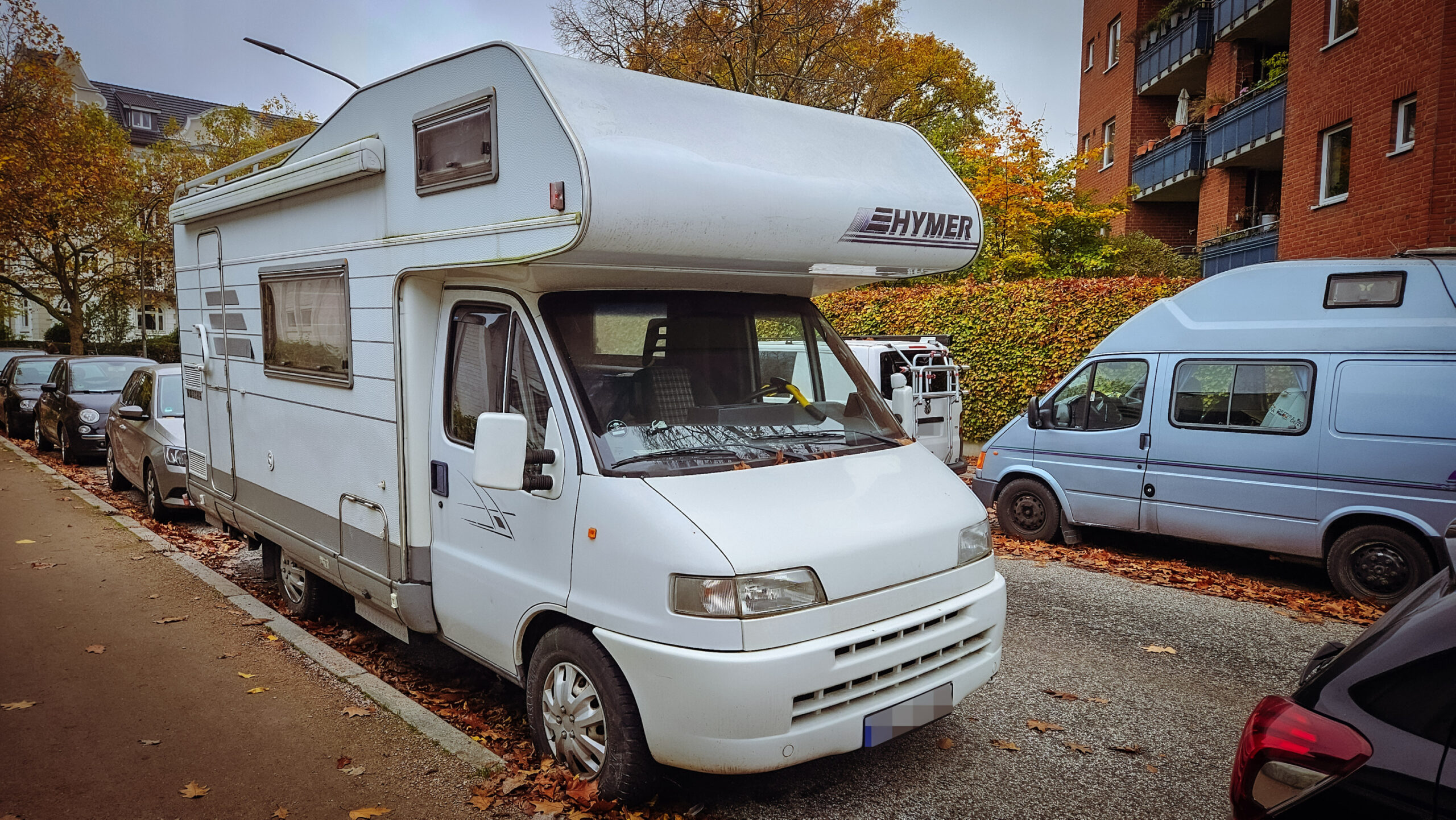 In Ottensen blockieren immer wieder Wohmobile und Camper wochenlang Parkplätze – vor allem in den Wintermonaten.