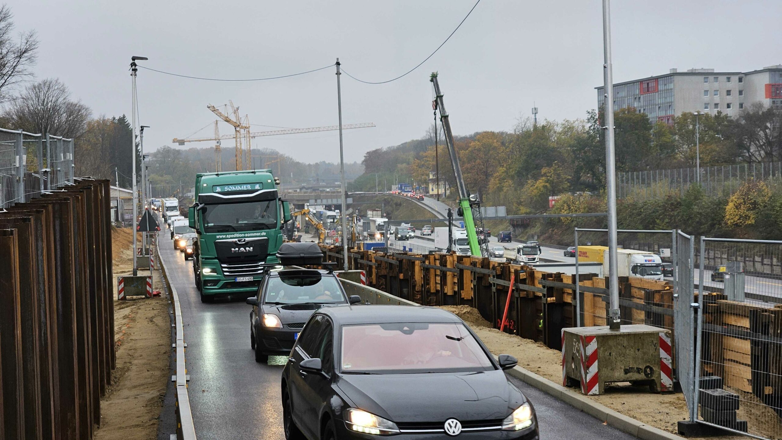 Rampe A7 nach Othmarschen