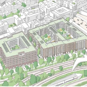 So sollen die neuen Wohnungen an der Tasköprüstraße einmal aussehen.