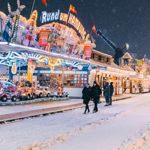 Letztes Jahr machte der Winterdom seinem Namen alle Ehre.