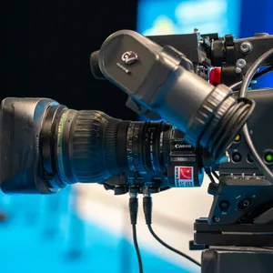 TV-Kamera eines öffentlich rechtlichen Senders