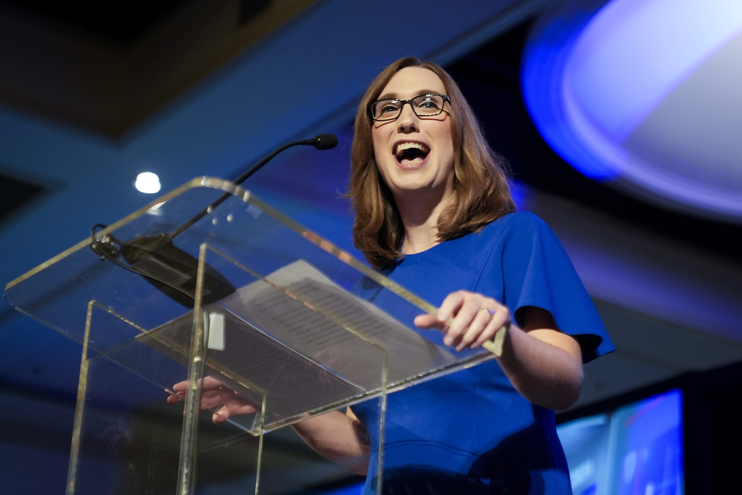 Sarah McBride wird als erste Transperson in den US-Kongress einziehen.