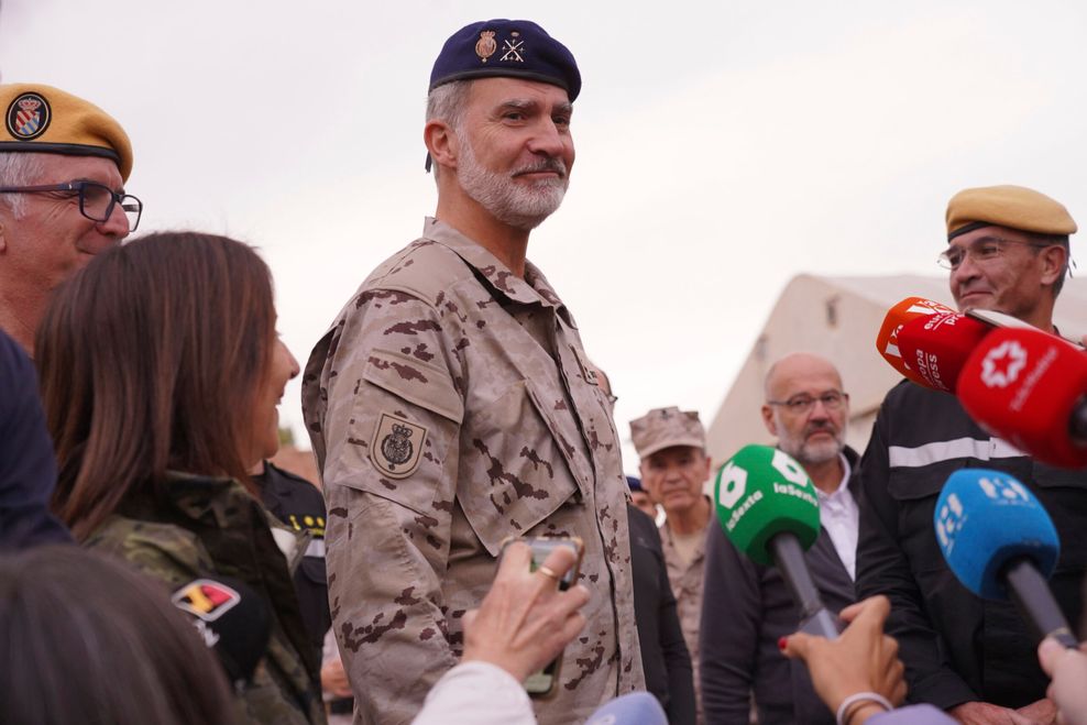 König Felipe VI. in Valencia