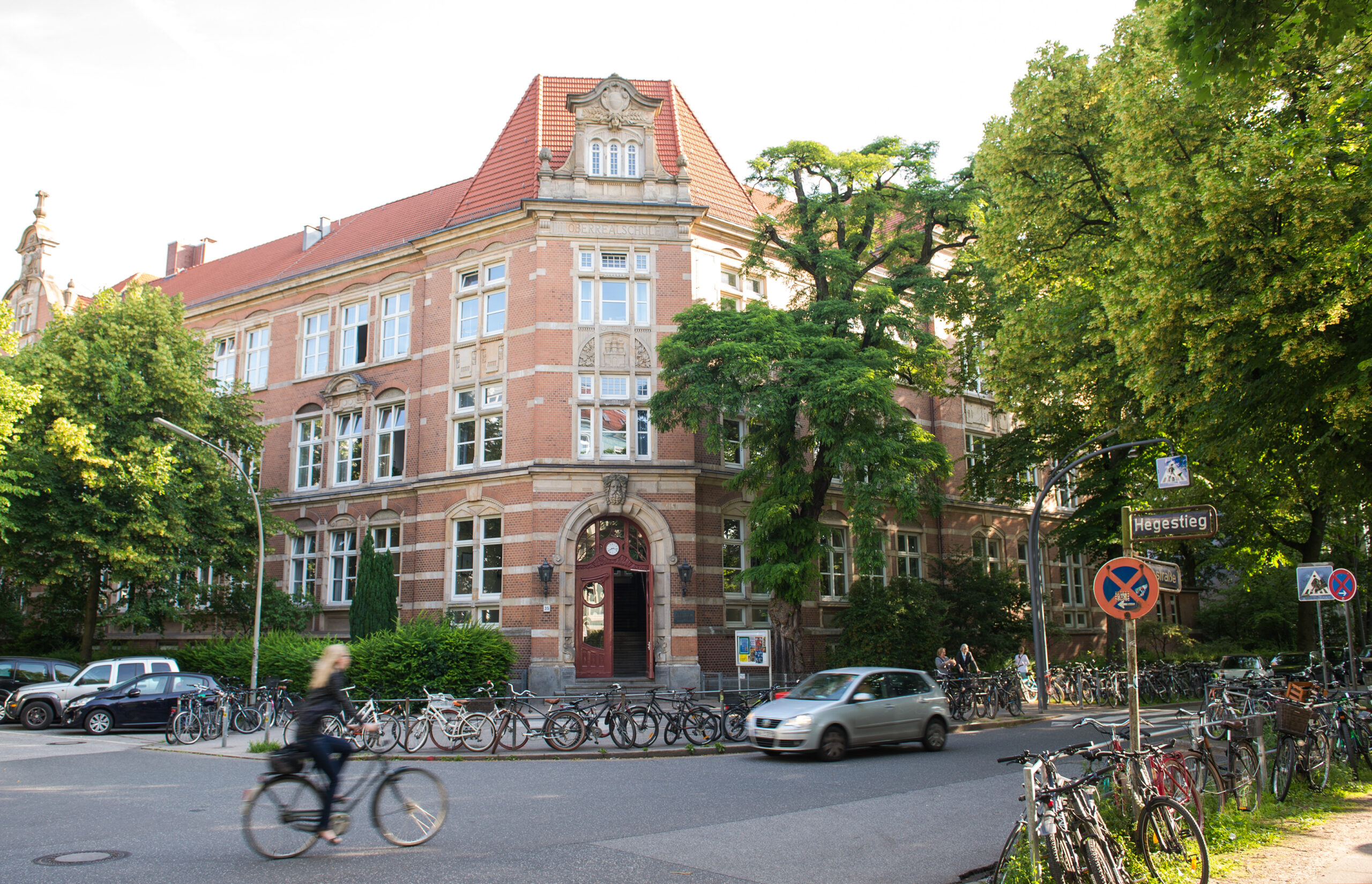 Das Gymnasium Eppendorf.