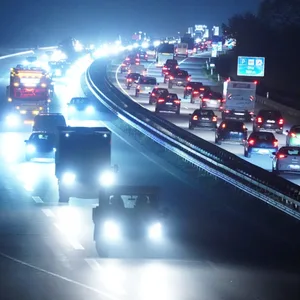 Wegen eines Pferdes wurde die A7 am Sonntag kurzzeitig voll gesperrt.