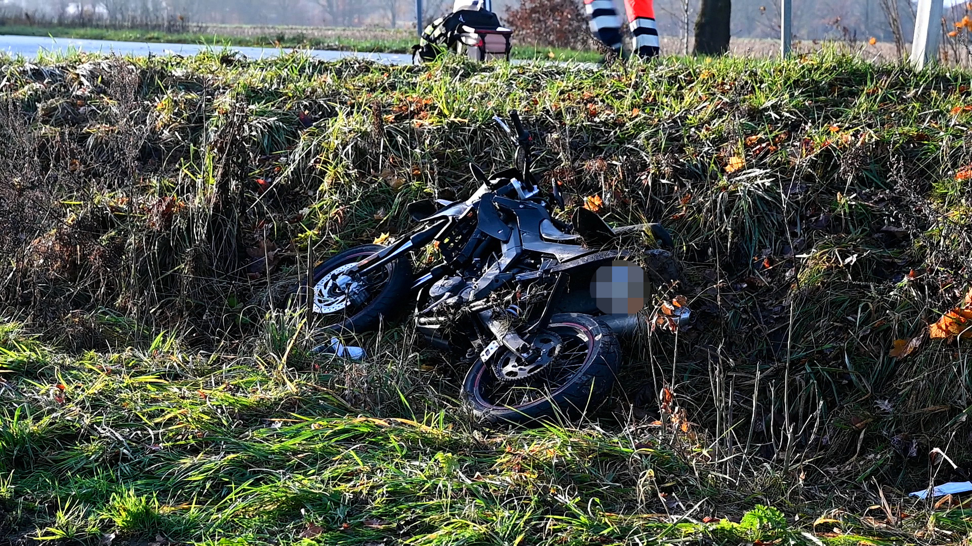 Die beiden 16-Jährigen saßen gemeinsam auf dem Motorrad. Die 125er-Maschine darf von 16-Jährigen gefahren werden.