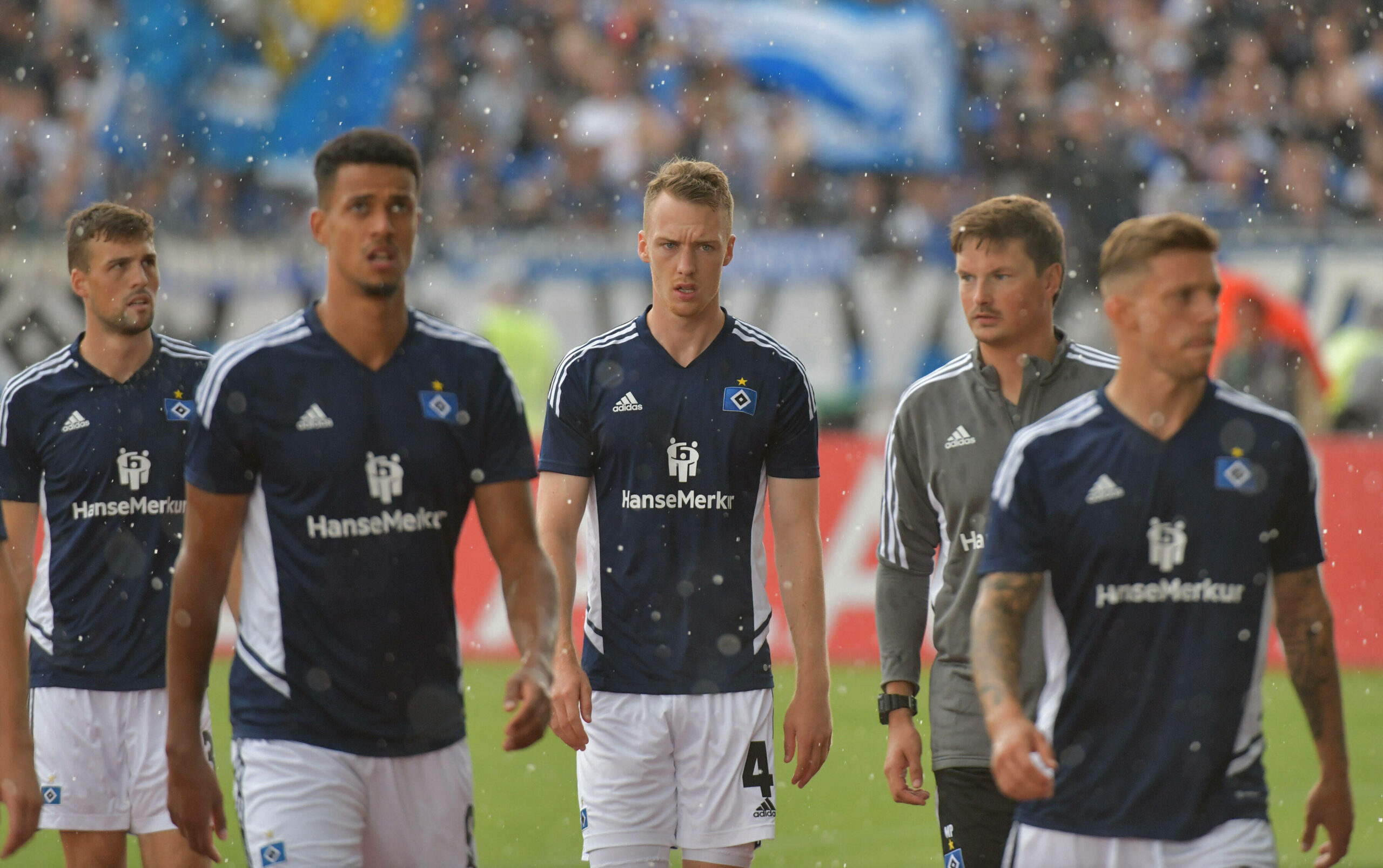 Jonas Meffert, Robert Glatzel und Sebastian Schonlau