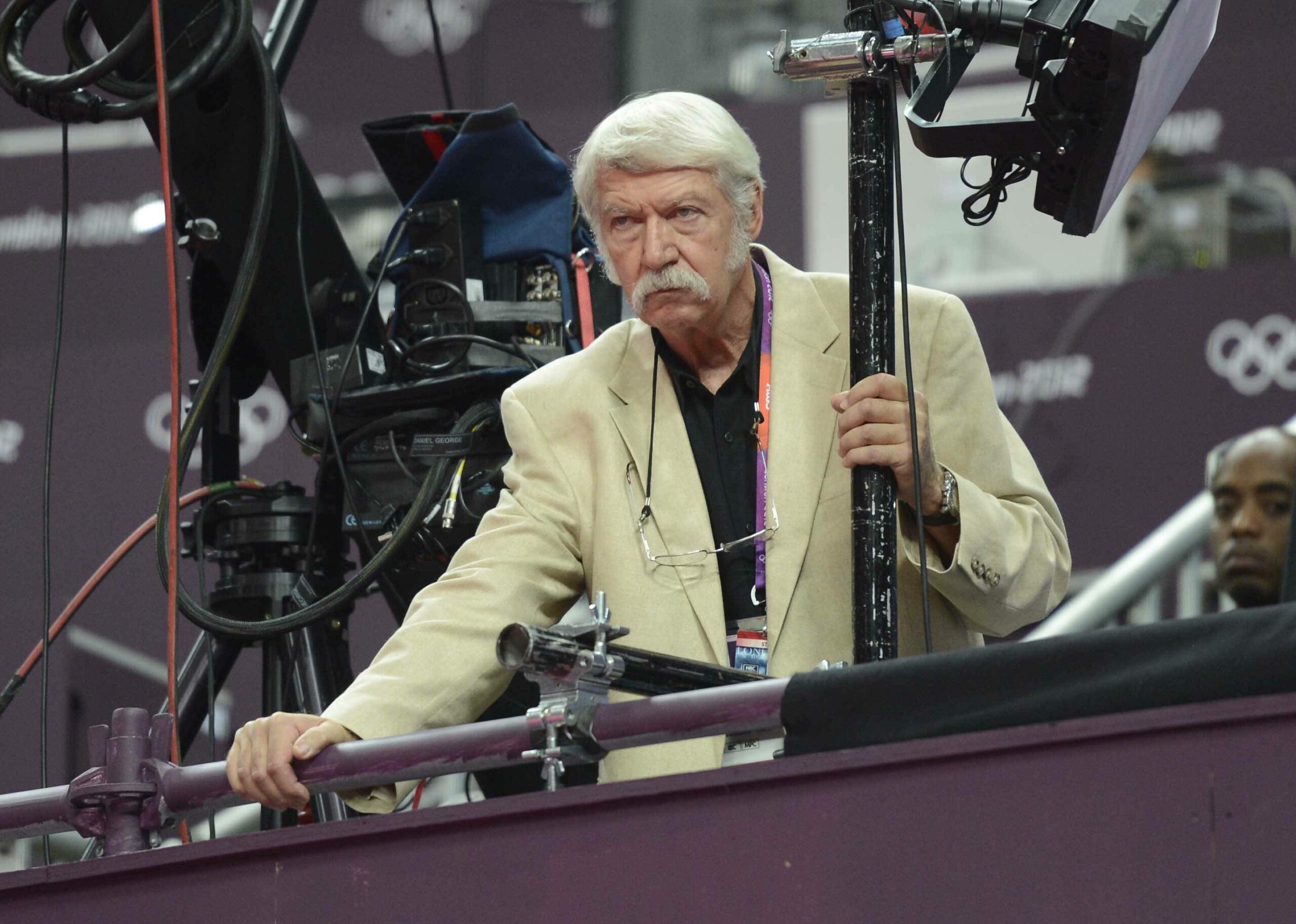 Bela Karolyi bei den Olympischen Spielen in London 2012