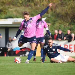 Rasmus Tobinski ​​​​​​​beim Spitzenspiel in Dassendorf