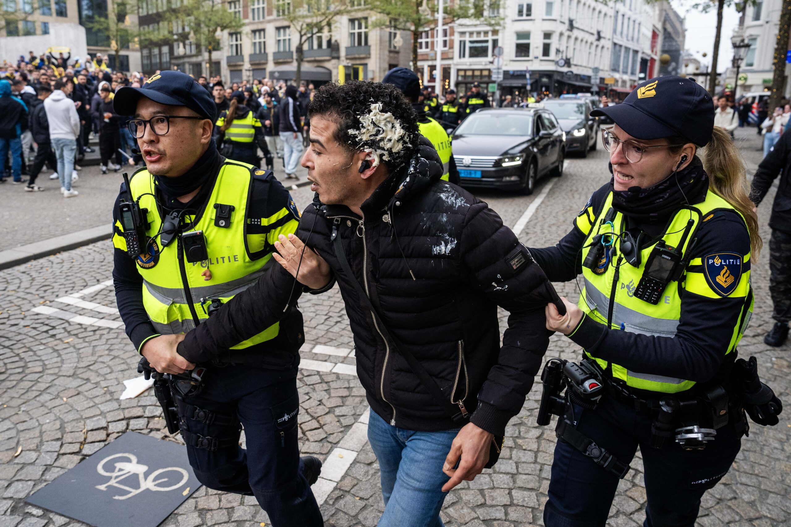 Angriffe auf israelische Fans in der Innenstadt von Amsterdam