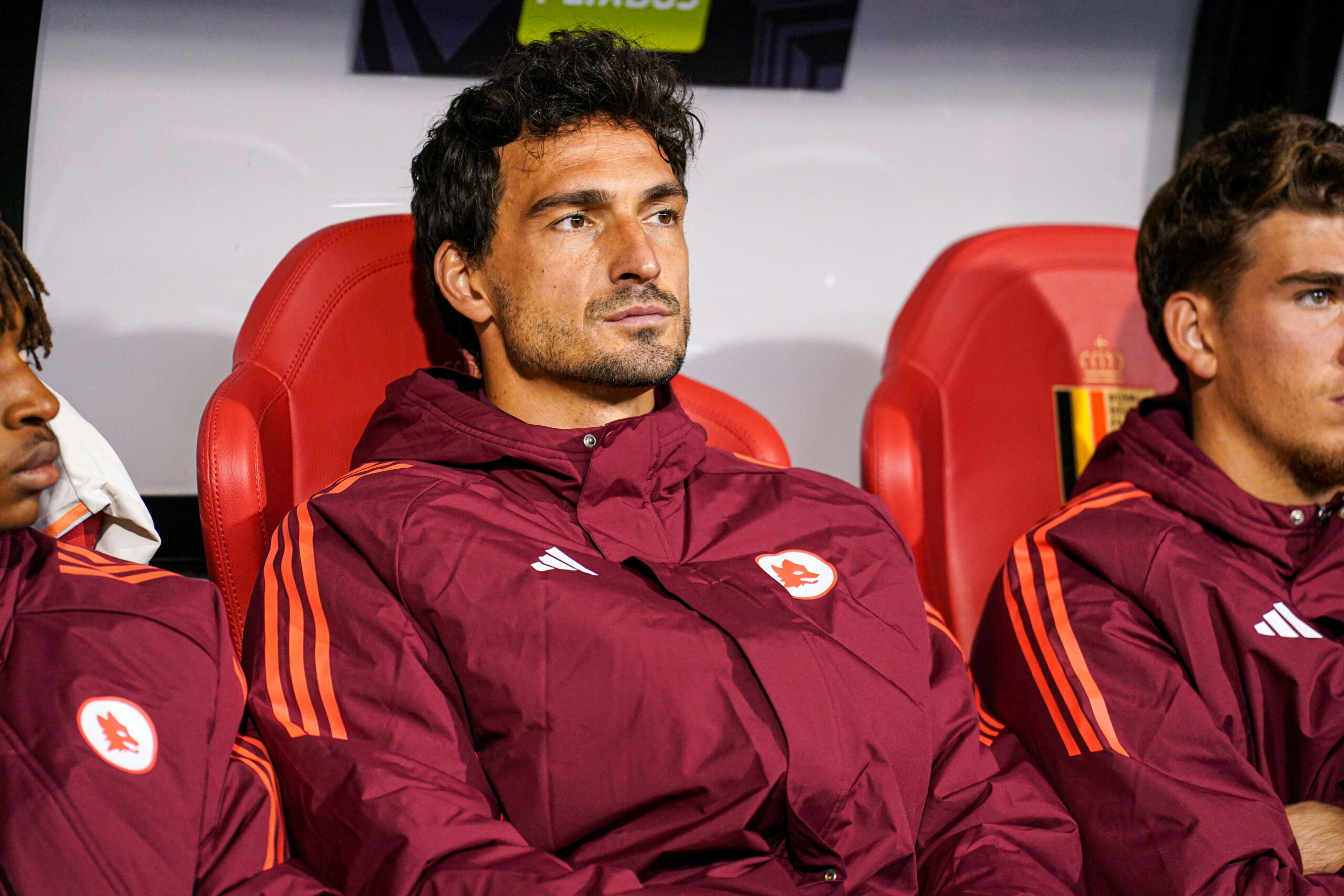 Mats Hummels auf der Auswechselbank