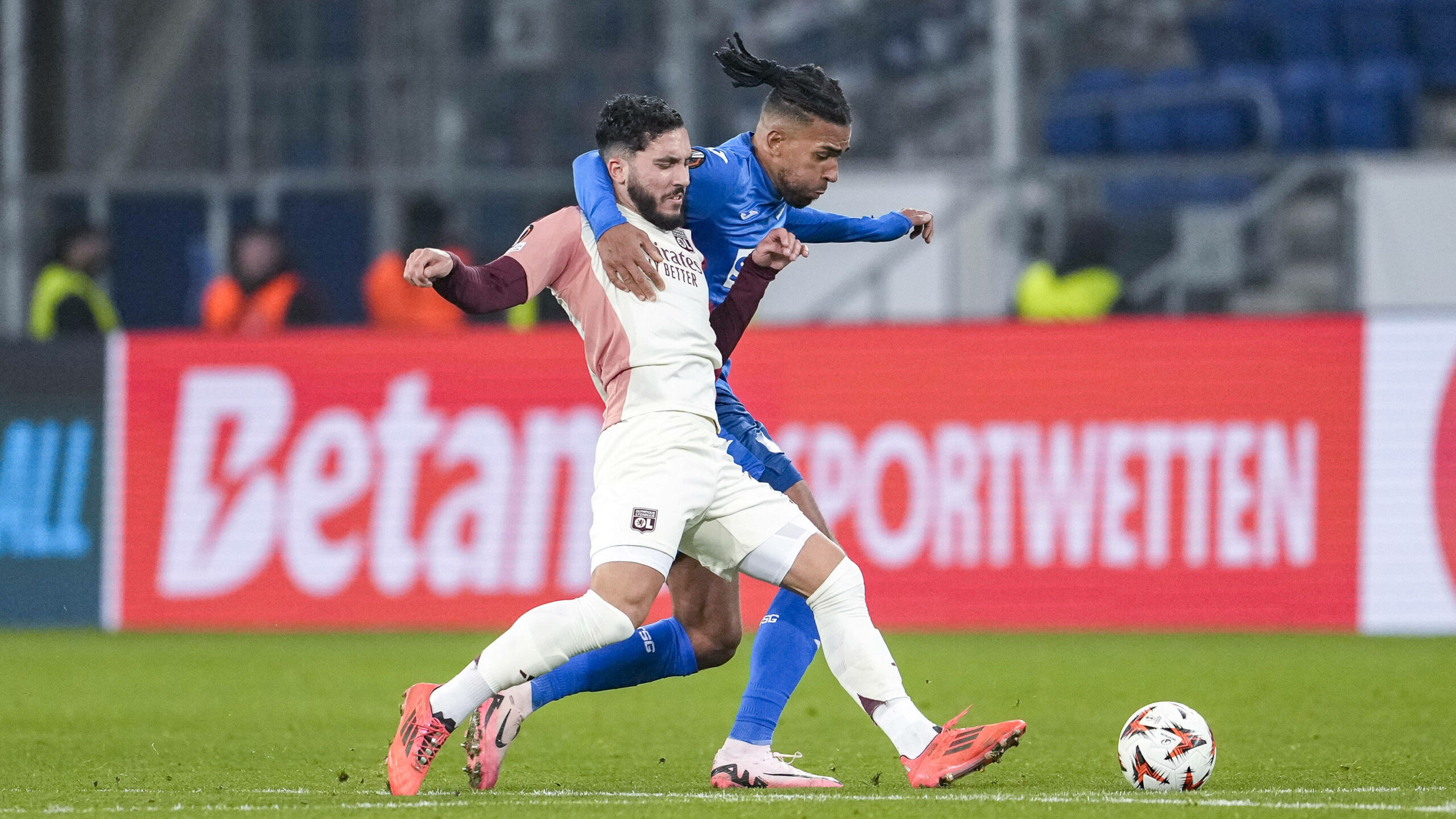 Olympique Lyon in der Europa League gegen Hoffenheim