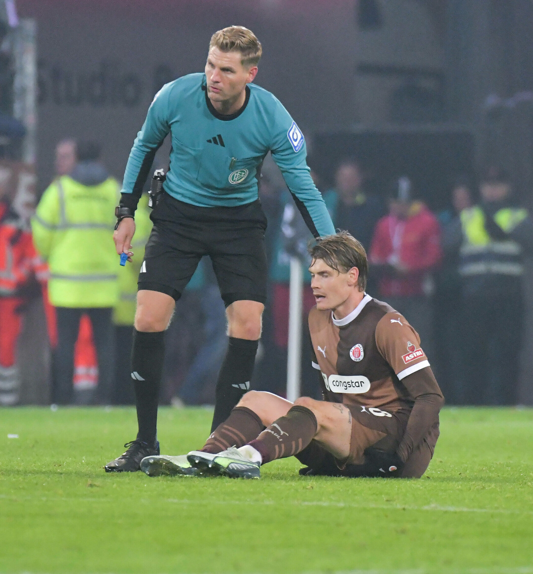 Eric Smith verletzte sich im Bayern-Spiel