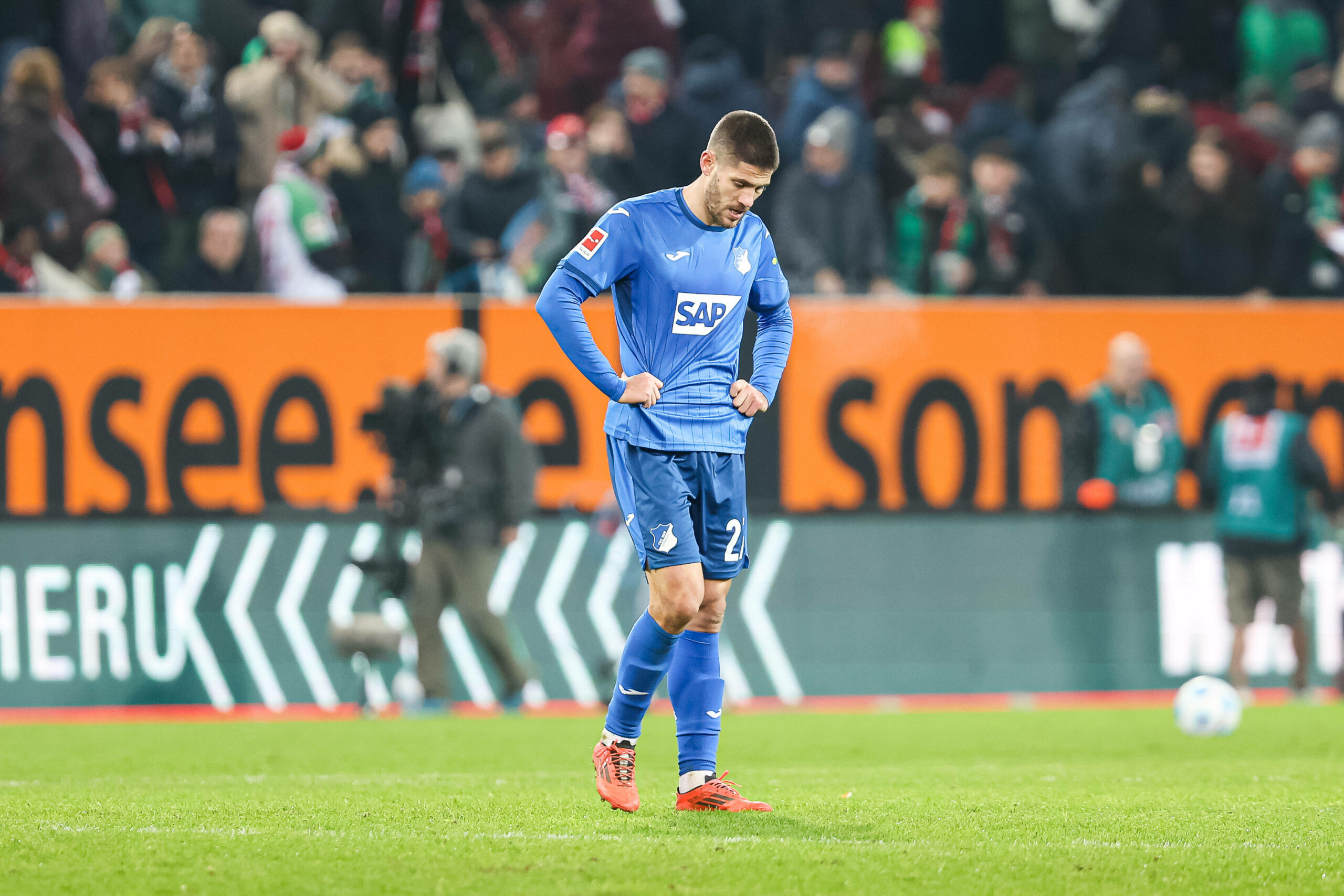 Andrej Kramaric war nach dem 0:0 gegen Augsburg enttäuscht.