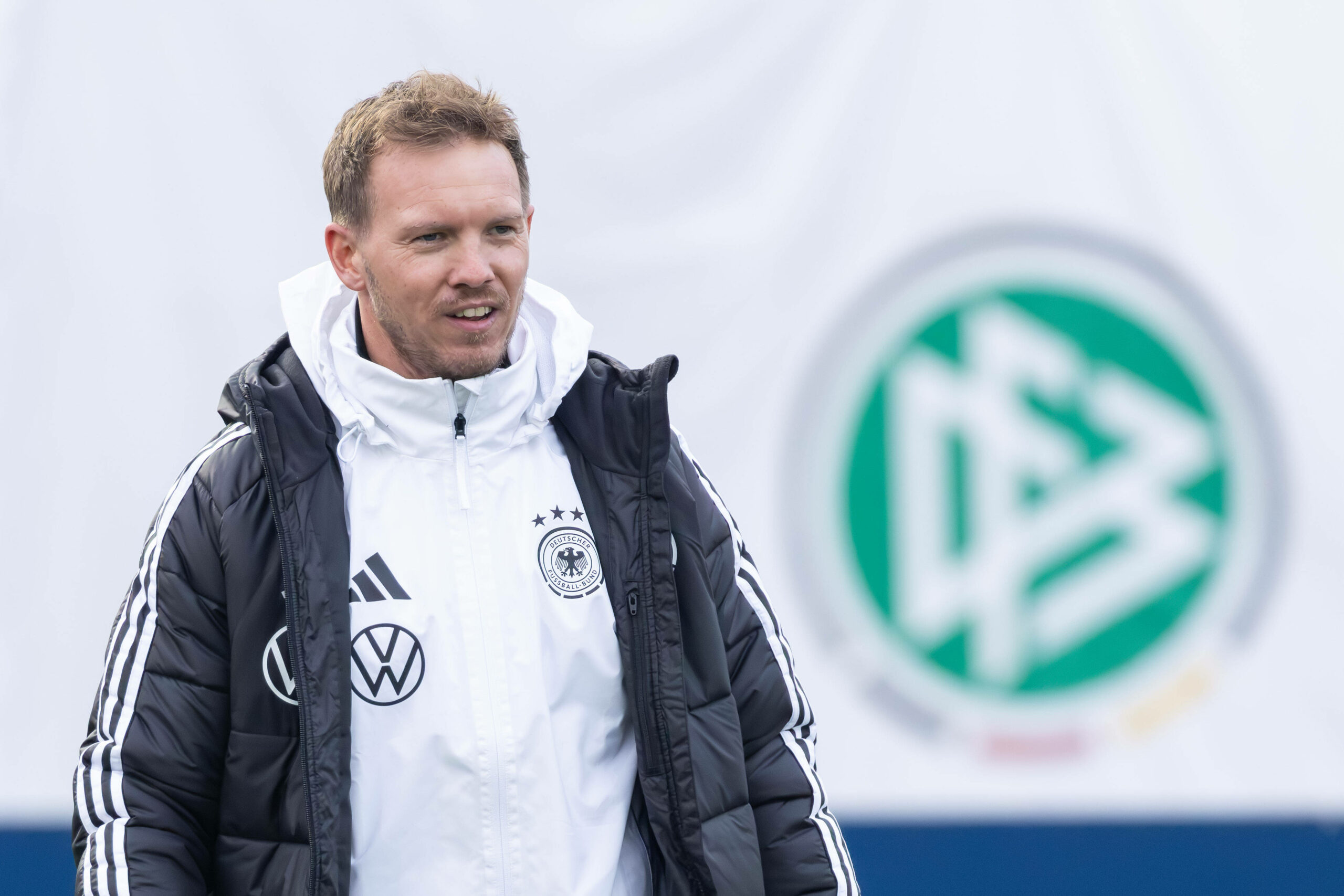 Julian Nagelsmann beim Training der Nationalmannschaft