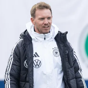 Julian Nagelsmann beim Training der Nationalmannschaft