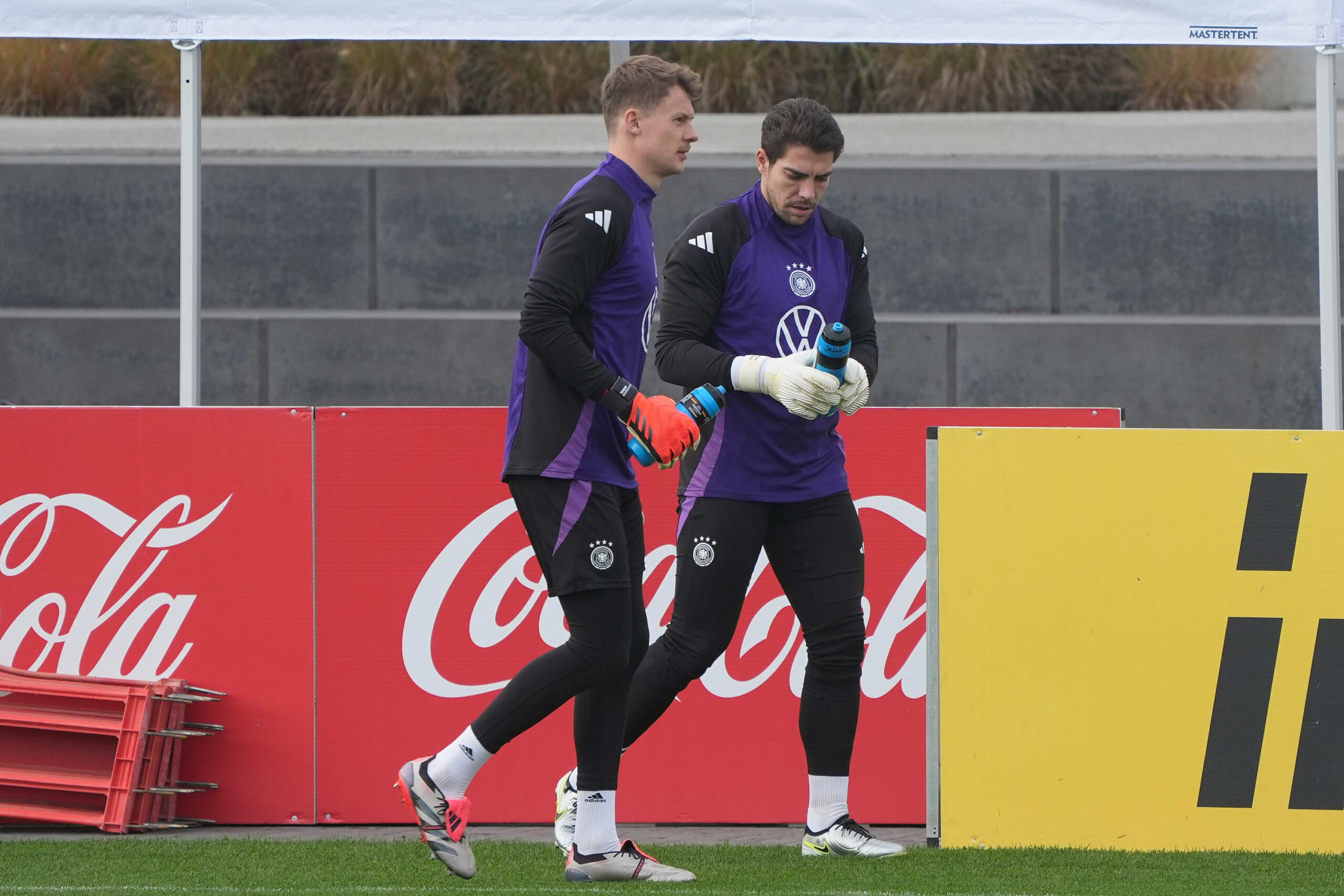 Alexander und Stefan Ortega im Training der Nationalmannschaft