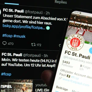 Die letzten Tweets des FC St. Pauli auf der umstrittenen Plattform X