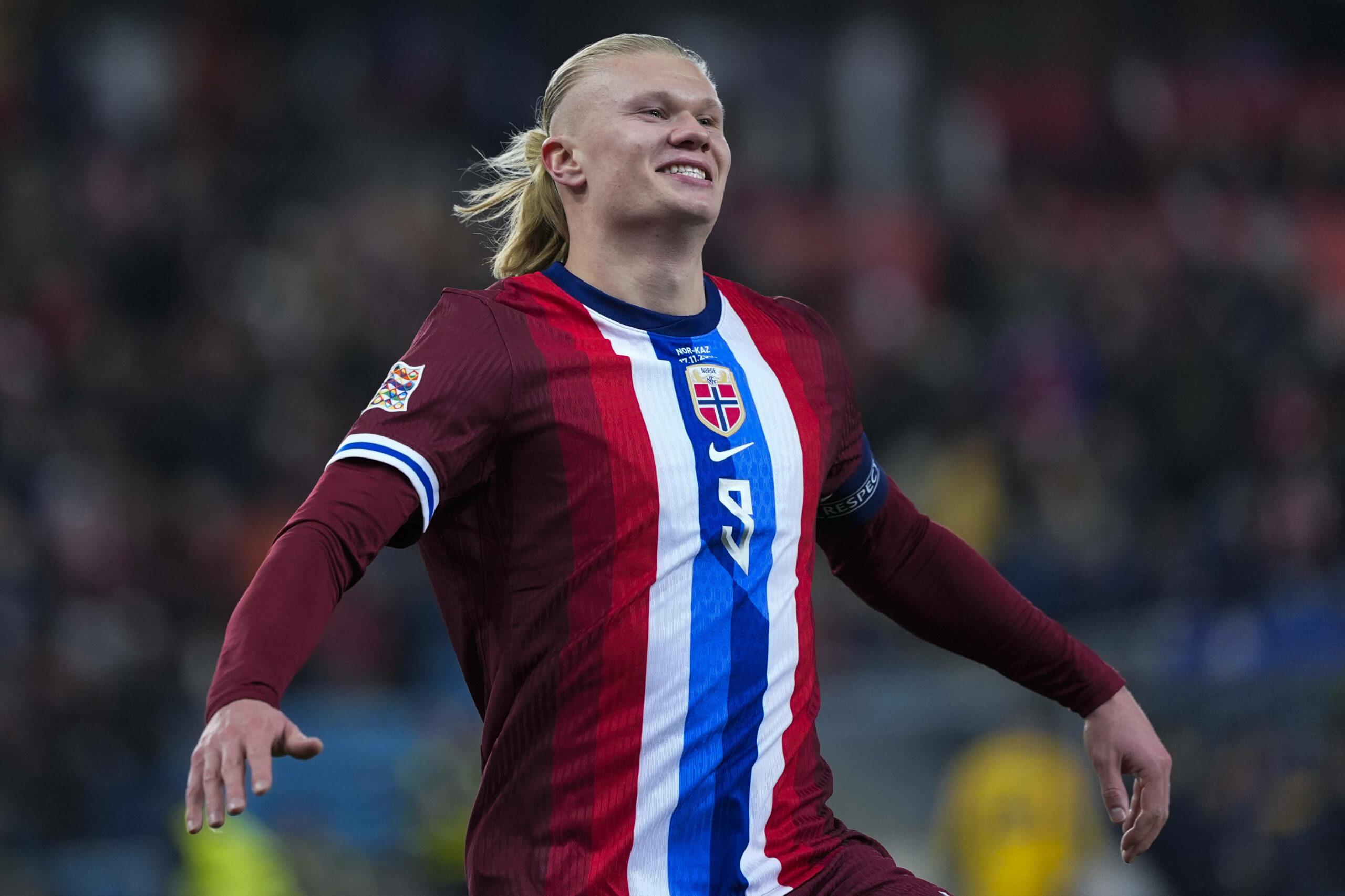 Norwegens Erling Haaland jubelt