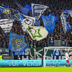 HSV-Fans auf der Nordtribüne