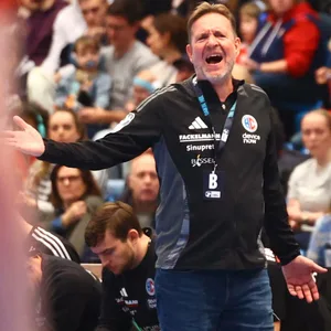 Erlangens Coach Martin Schwalb bei seiner Rückkehr nach Hamburg