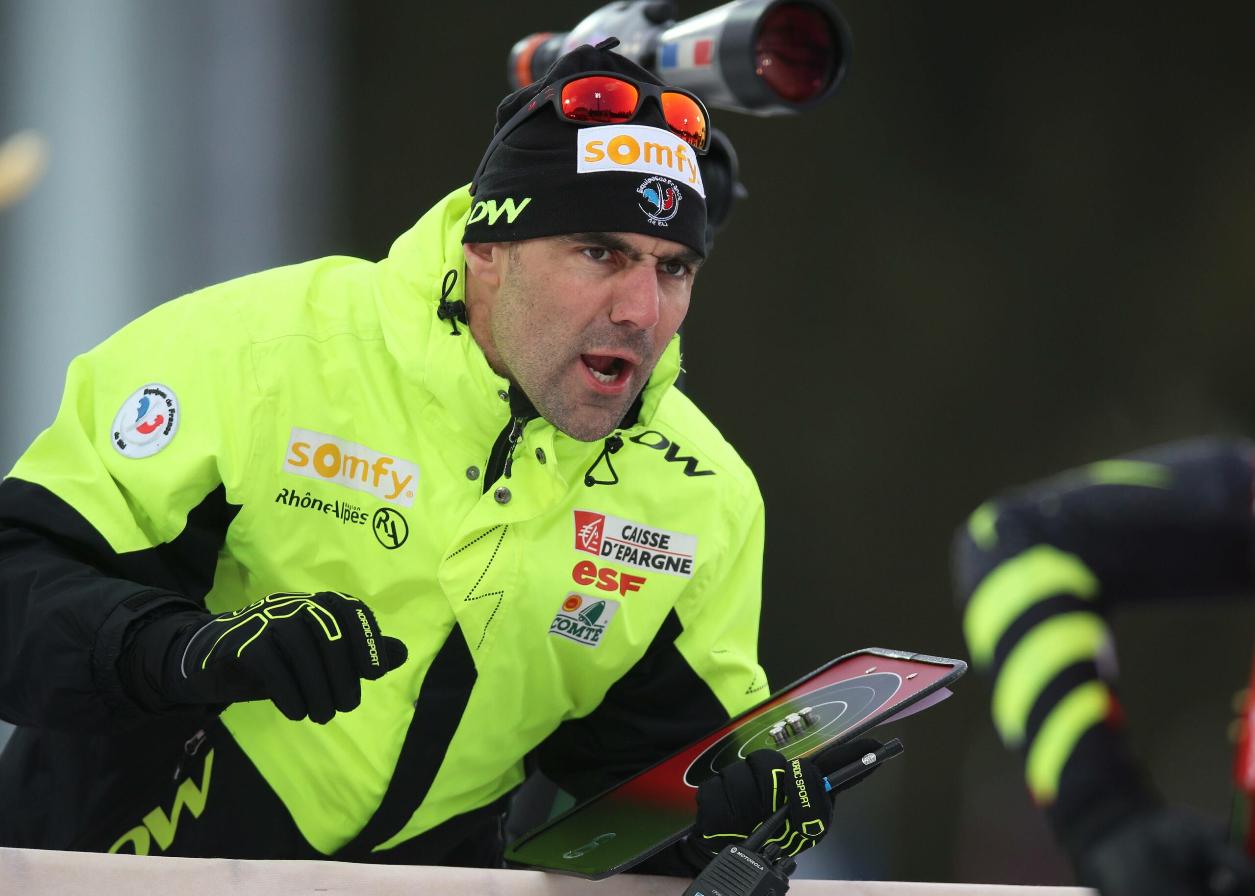 Frankreichs Biathlon-Cheftrainer Stephane Bouthiaux