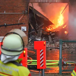 Werkstattbrand Wilster