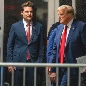 Donald Trump hat Matt Gaetz (l.) zu als seinen Jusitzminister nominiert. Dieser ist zwar telegen, aber auch höchst umstritten.