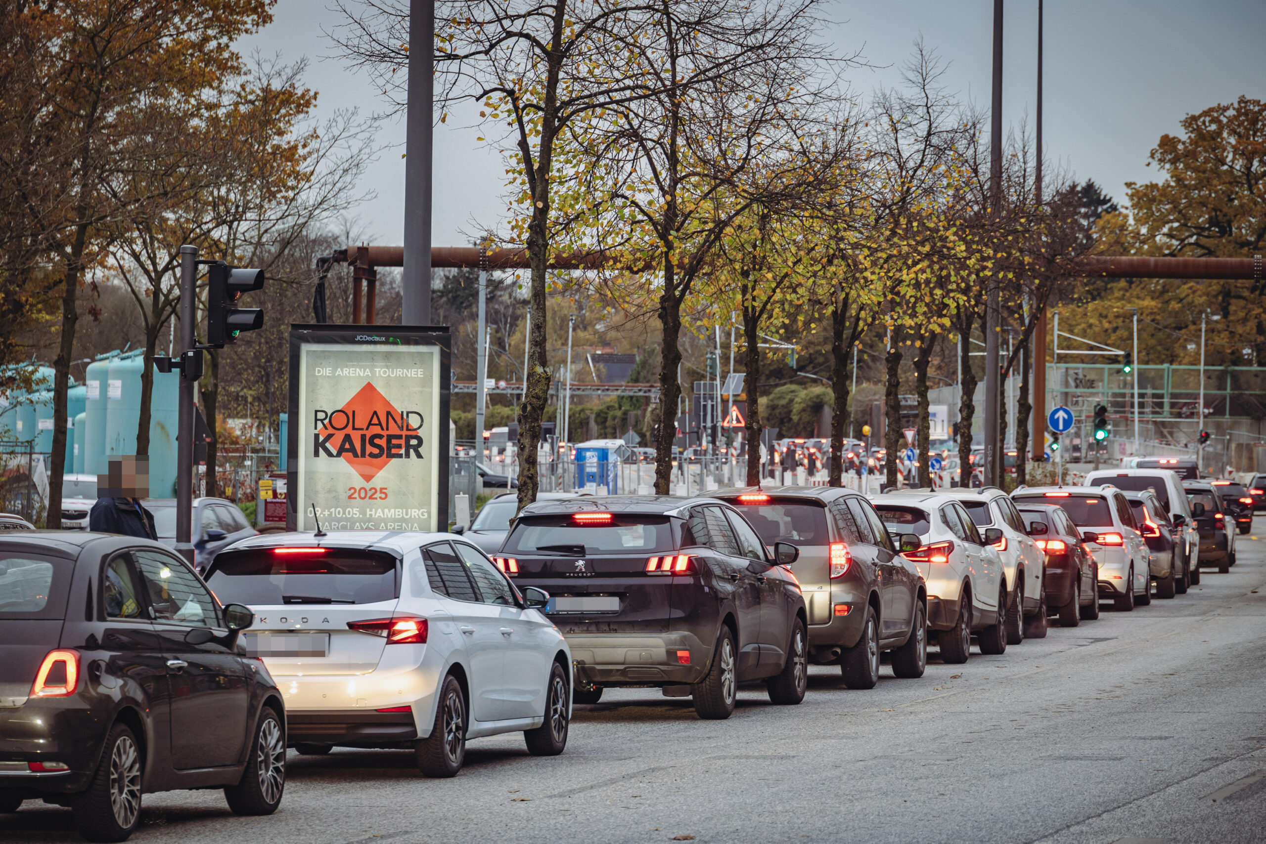 Behringstraße Richtung Groß Flottbek und Autobahn