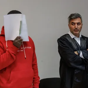 Angeklagter vor Gericht