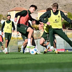 Trainingsspiel des FC St. Pauli in Benidorm