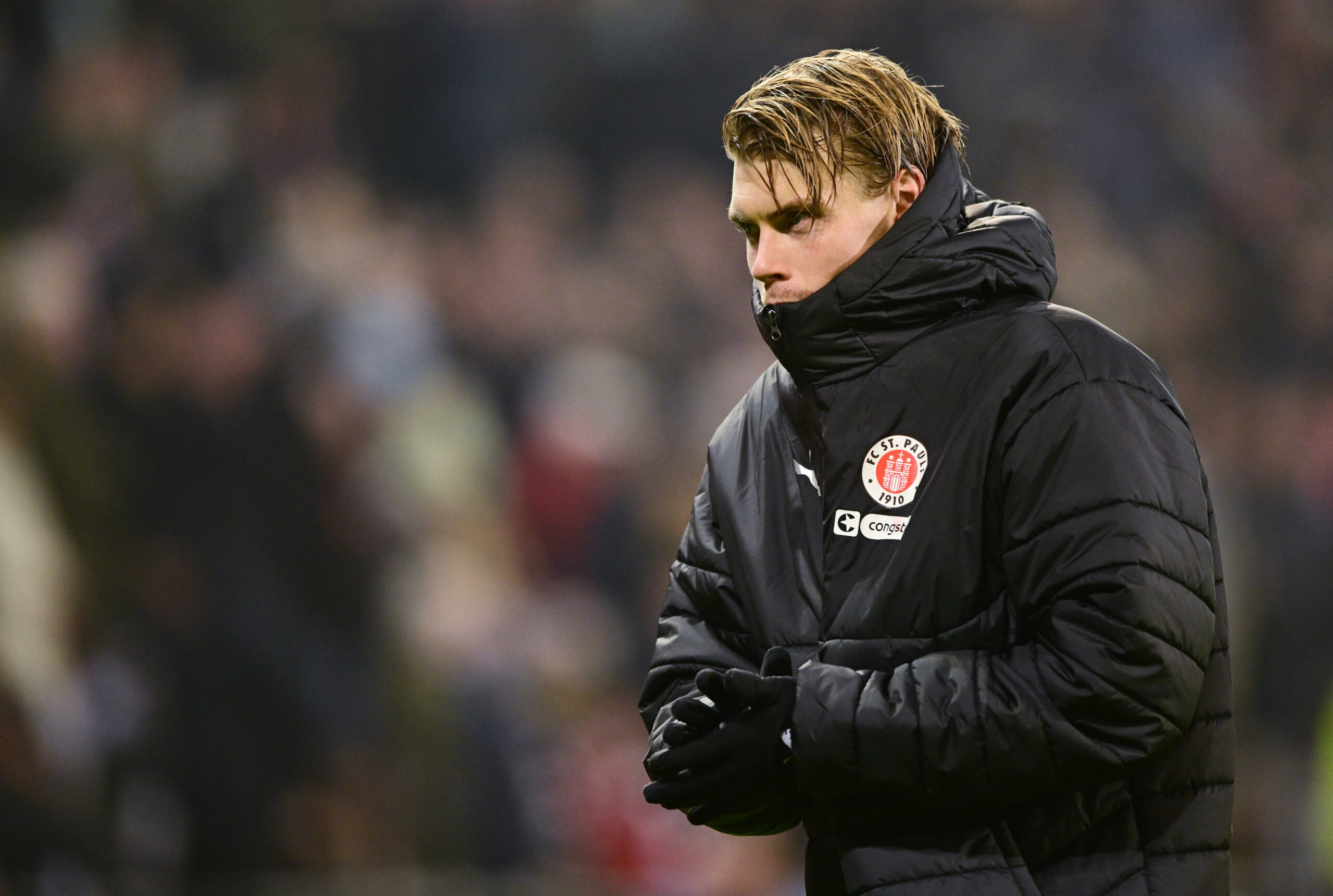 Eric Smith nach dem Spiel gegen die Bayern