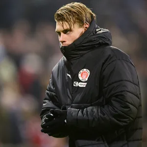 Eric Smith nach dem Spiel gegen die Bayern
