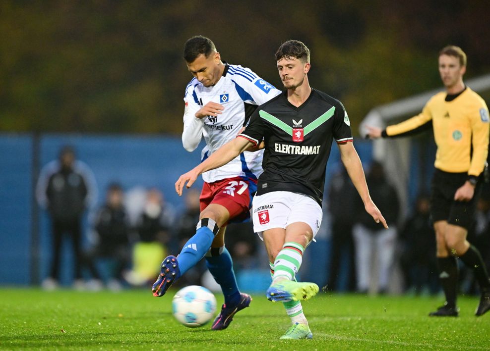 Davie Selke im HSV-Testspiel