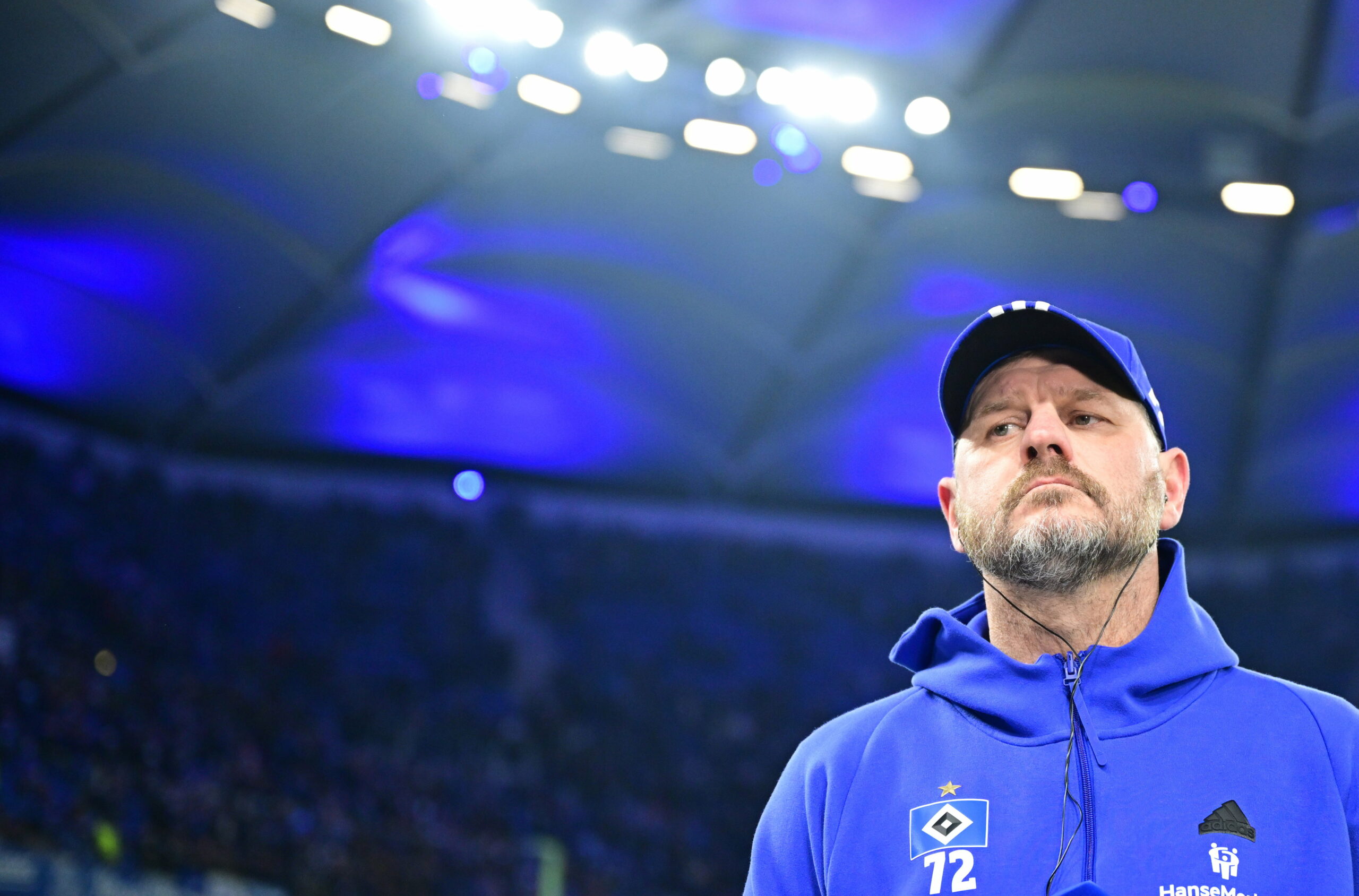 Das 2:2 gegen Schalke war sein letzter Auftritt im Volkspark: Seit Sonntag ist Steffen Baumgart nicht mehr Trainer des HSV.