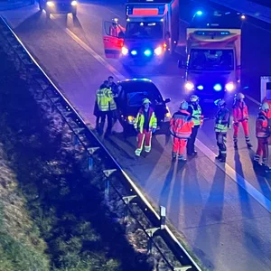 Die A7 ist in Richtung Norden vollgesperrt.