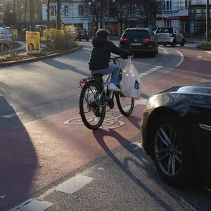 Auf dem Kreisverkehr Klosterstern ist viel los – immer wieder kommt es zu Unfällen.