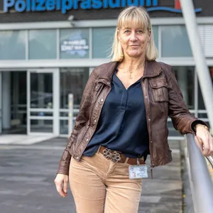 Frauke Hannes, Polizeihauptkomissarin, zuständig für Präventionsarbeit