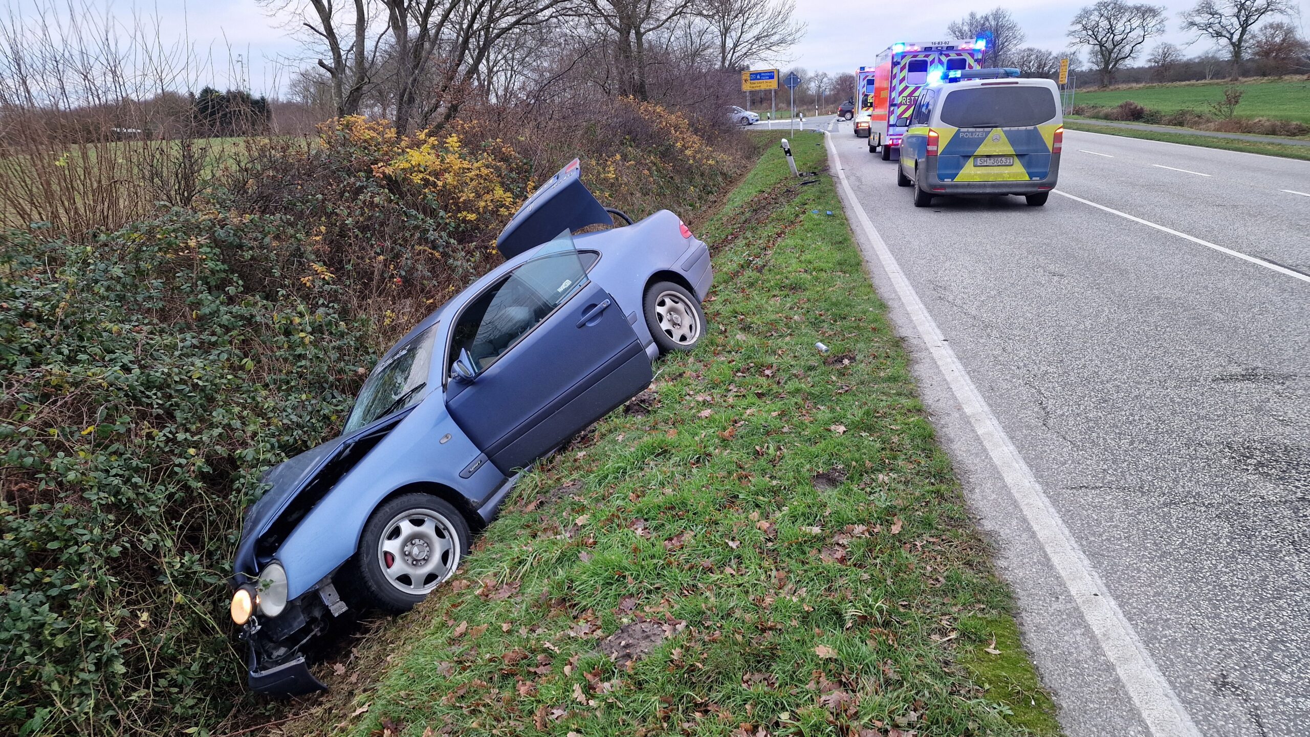 Skoda nimmt Mercedes bei Süderhastetdt die Vorfahrt – drei Verletzte in Kilink