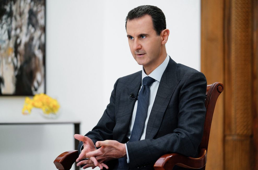 Der gestürzte syrische Präsident Baschar al-Assad.