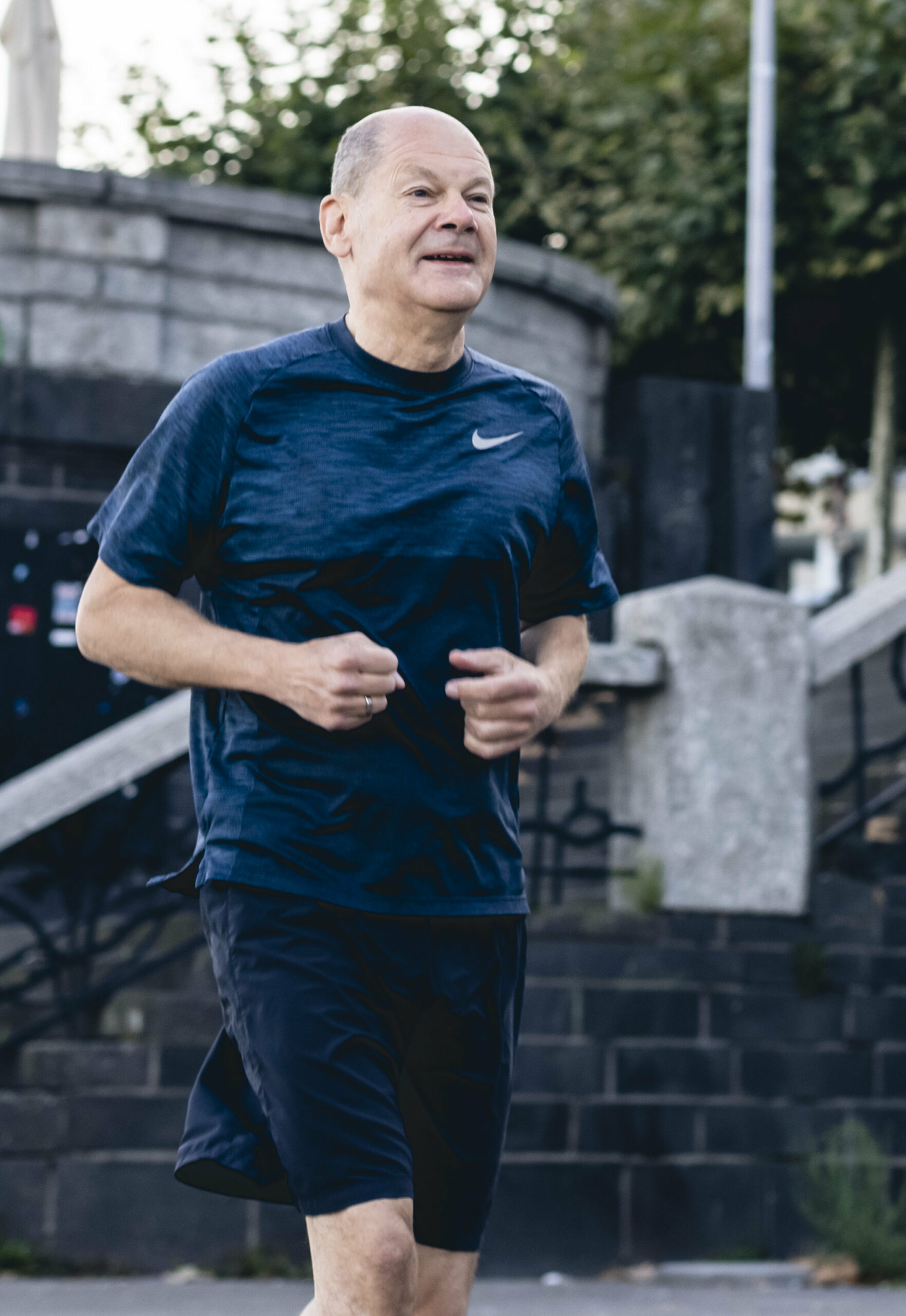 Geht gerne joggen: Bundeskanzler Olaf Scholz (SPD)