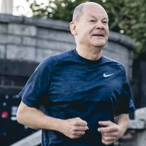 Geht gerne joggen: Bundeskanzler Olaf Scholz (SPD)